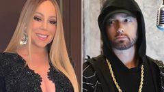 Eminem, "aterrorizado" por si Mariah Carey habla en su libro de su vida sexual
