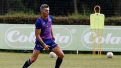 El capitán de la última estrella del Medellín tuvo su primer entrenamiento en su nuevo ciclo con el club y fue presentado ante los medios de comunicación.