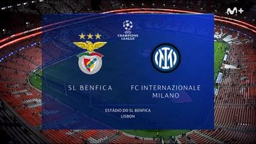 Resumen y goles del Benfica vs Inter,  jornada 5 fase grupos de la Champions League