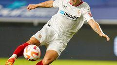 Ivan Rakitic en su gol en el partido de pretemporada entre el Sevilla FC y el Tottenham Hostpur.