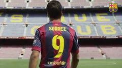 Suárez breaks down in tears at Barcelona farewell
