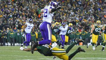 La victoria de los Vikings sobre los Packers en imágenes