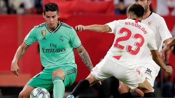 James se destaca en la victoria del Real Madrid ante Sevilla