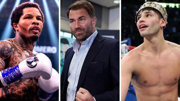 One of the biggest fights in 2023 is getting closer and boxing promoter Eddie Hearn has given his opinion on which fighter will get his hand raised in April.