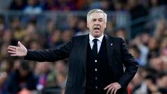 Carlo Ancelotti discussed Real Madrid's offside goal and the defeat to Barcelona at the Camp Nou.