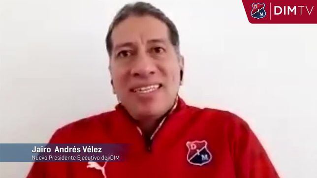 Jairo Andrés Vélez, nuevo presidente del Medellín