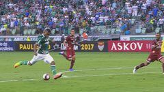 Fiesta en Palmeiras, Borja marca su primer gol en Brasil