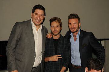 Marcelo Claure, Prince Royce, & David Beckham