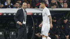 Zidane duda de James pero Florentino lo quiere