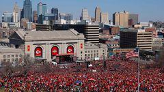 Kansas City Union Station was the backdrop for the Chiefs’ Super Bowl victory rally that turned tragic on Wednesday. The building has a long and storied history.