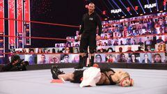 Randy Orton y Alexa Bliss, en Raw.