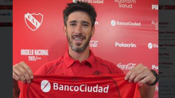 Pablo Pérez, presentado en Independiente: "Aún soy útil"