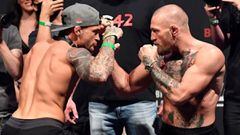 What were the results of McGregor vs Poirier 1 and 2?