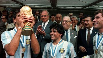 Maradona: "Sin el 'Tata' Brown no habríamos sido campeones"