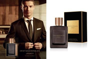 Cristiano Ronaldo es imagen del perfume Cristiano Ronaldo Legacy.