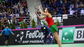 Belarus stun Switzerland to reach first Fed Cup final