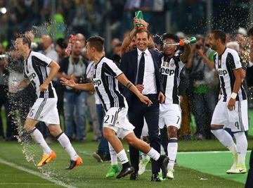 Campeón de la Serie A con el Milan le pesó la losa de ser quien prescindió de Andrea Pirlo en club lombardo. Llegó a Turín en el verano de 2014 para reemplazar a Conte y ha conseguido ganar todos los títulos de Italia (3 copas y 3 ligas) y a jugar 2 finales de Champions League.