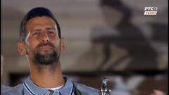 Vídeo: El brutal recibimiento a Novak Djokovic en Serbia que lo llevó hasta las lágrimas