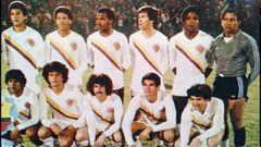 La Selecci&oacute;n Colombia que disput&oacute; los Juegos Ol&iacute;mpicos Mosc&uacute; 1980.
