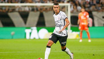 Víctor Cantillo en Corinthians. El volante jugará Copa Libertadores