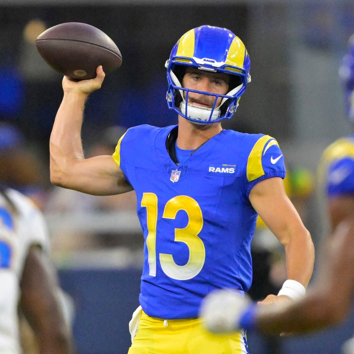 Stetson Bennett gets his first NFL action for the Rams