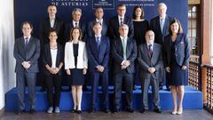 Los miembros del jurado del Premio Princesa de Asturias 2017. 