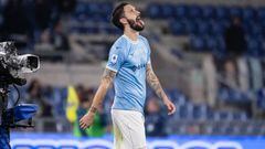ROME, ITALY - FEBRUARY 27: Luis Alberto of SS Lazio during the Serie A match between SS Lazio and UC Sampdoria at Stadio Olimpico on February 27, 2023 in Rome, Italy. (Photo by Ivan Romano/Getty Images)