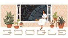 Google homenajea a la malague&ntilde;a Mar&iacute;a Zambrano. Foto: Google