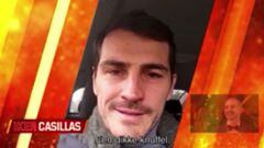 El mensaje de Casillas al portero belga Miguel Van Damme, que sufre leucemia