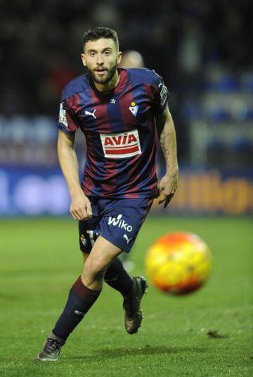 Borja Bastón: The on-loan striker was a key figure in Eibar's 2015-2016 .