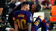 El Barça resiste, pero vuelve a perder a Messi