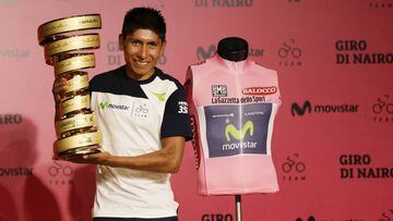 Nairo va por su segundo título de Giro de Italia.