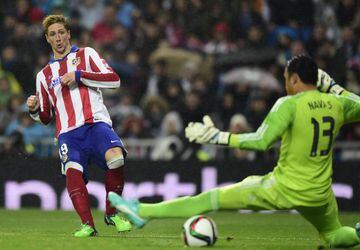 Fernando Torres hizo un doblete en el Santiago Bernabéu.