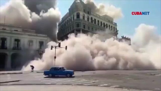 Una fuerte explosión en el Hotel Saratoga de Cuba provoca varios heridos y víctimas mortales