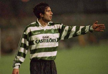 Figo played for Sporting Lisbon until 1995 when he signed for Barcelona