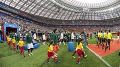 EN LA FOTO:



Action photo during the match Germany vs Mexico, corresponding to Group F, match number 10 of the Russia 2018 Soccer World Cup at the Luzhnik&#xed; Stadium in the city of Moscow.



IN THE PHOTO: