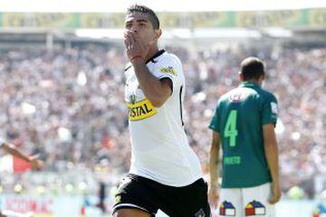 Felipe Flores hizo el gol del campeonato 30 de Colo Colo, ante Santiago Wanderers.