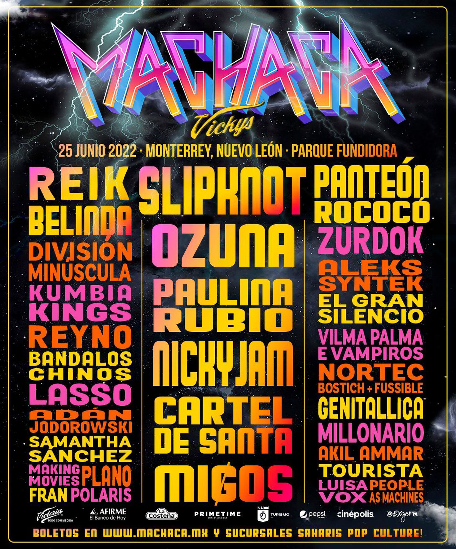 Machaca Fest 2022 artistas y horarios oficiales del evento Tikitakas