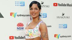 Halsey llega para la 33a Entrega Anual de los Premios ARIA 2019 en The Star el 27 de noviembre de 2019 en Sydney, Australia.
