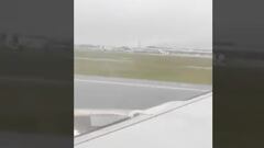 Impactante aterrizaje de un avión Latam en Brasil: derrapa, destruye la pista y terror de los pasajeros