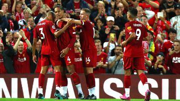 Liverpool stroll to victory over newly promoted Norwich