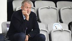 FILE - Chelsea soccer club owner Roman Abramovich attends the UEFA Women&#039;s Champions League final soccer match against FC Barcelona in Gothenburg, Sweden, May 16, 2021. The sanctions on Russian oligarchs with ties to President Vladimir Putin have sha