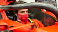 Carlos Sainz (Ferrari). F1 2021. 