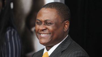 NEW YORK, NY - DECEMBER 16:  Dr. Bennet Omalu attends the &quot;Concussion&quot; New York premiere at AMC Loews Lincoln Square on December 16, 2015 in New York City.  (Photo by Jim Spellman/WireImage)