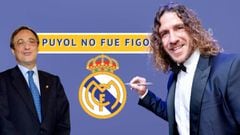 Puyol no fue Figo: los dos intentos frustrados de Florentino Pérez