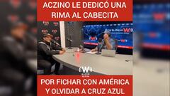 Aczino le dedica rima a ‘Cabecita’ por firmar con América