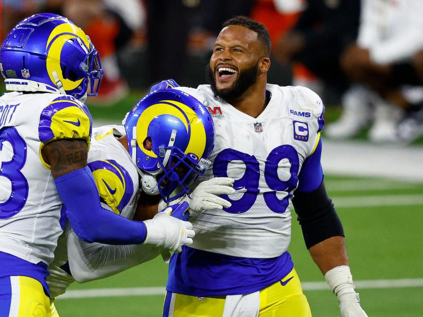 Highlights: Aaron Donald Being Aaron Donald In Super Bowl LVI