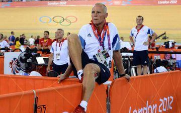 Shane Sutton at the London Olympics in 2012.