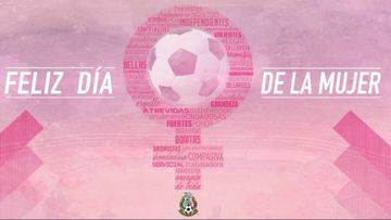 El fútbol mexicano festeja el Día Internacional de la Mujer