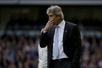 Pellegrini evidencia su preocupación tras la derrota del su Manchester City por 1-2 ante el West Ham United.